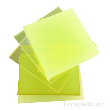 Goede kwaliteit Clear PU Rubber Plastic Sheet